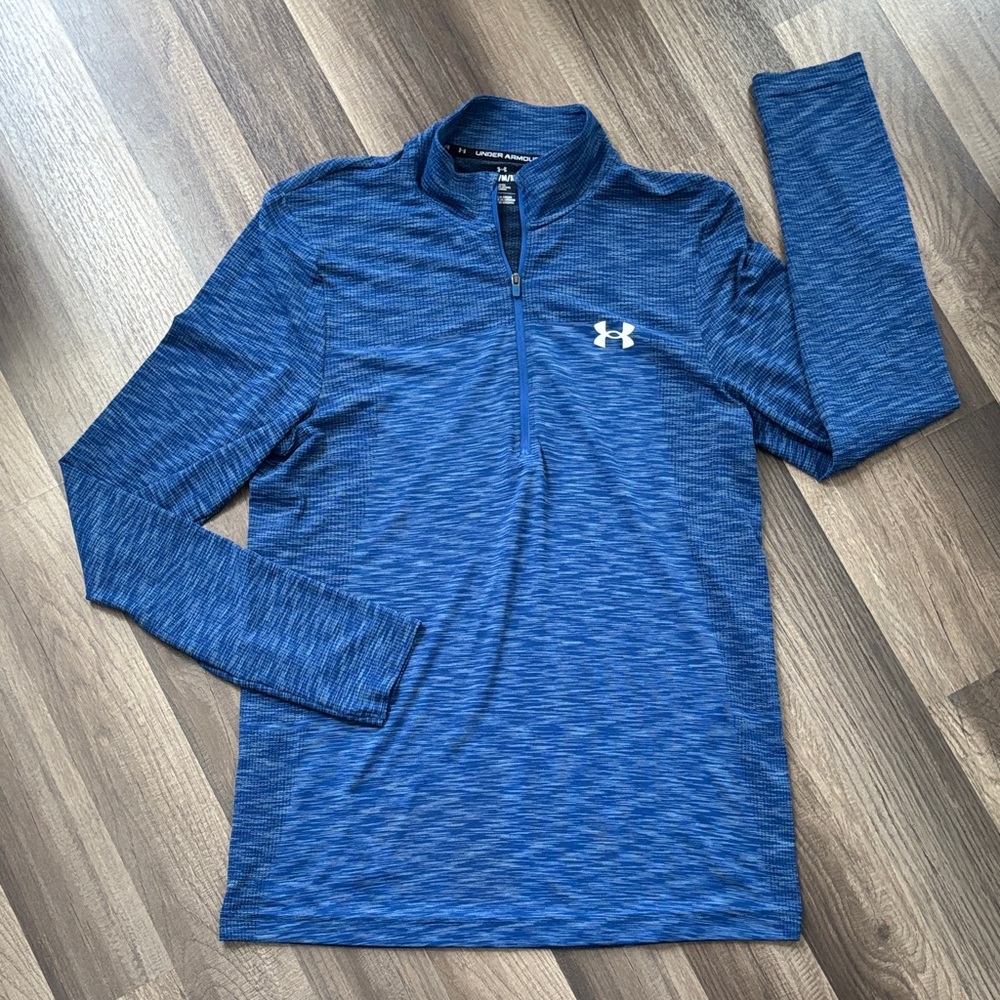 Under Armour Men's Heathered Blue Pullover
